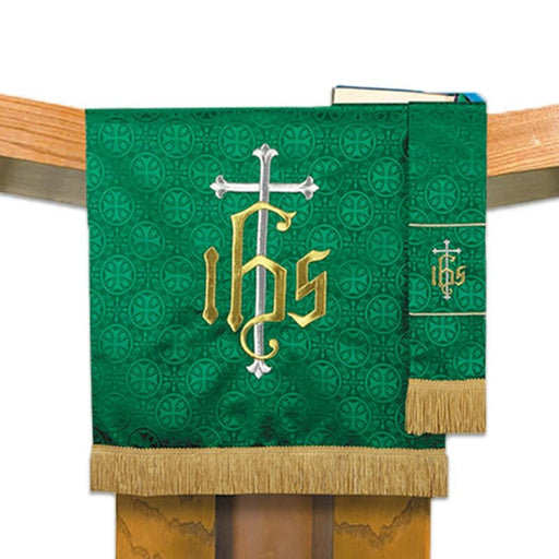 Green Maltese Jacquard Bookmark
