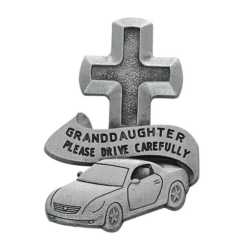 Granddaughter Drive Safe Visor Clip Catholic Gifts Catholic Presents Gifts for all occasion