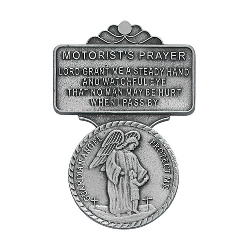Guardian Angel Motorist's Prayer Visor Clip