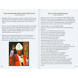 Libro de oración devociones marianas