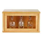 Holy Cross Ambry Display Cabinet - Medium Oak Stain Church Supply Church Goods Church Furniture
