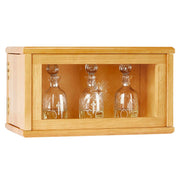Holy Cross Ambry Display Cabinet - Medium Oak Stain Church Supply Church Goods Church Furniture