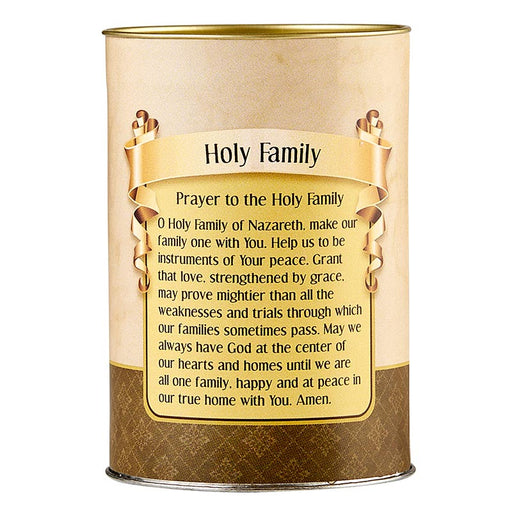 Holy Family Devotional Candle