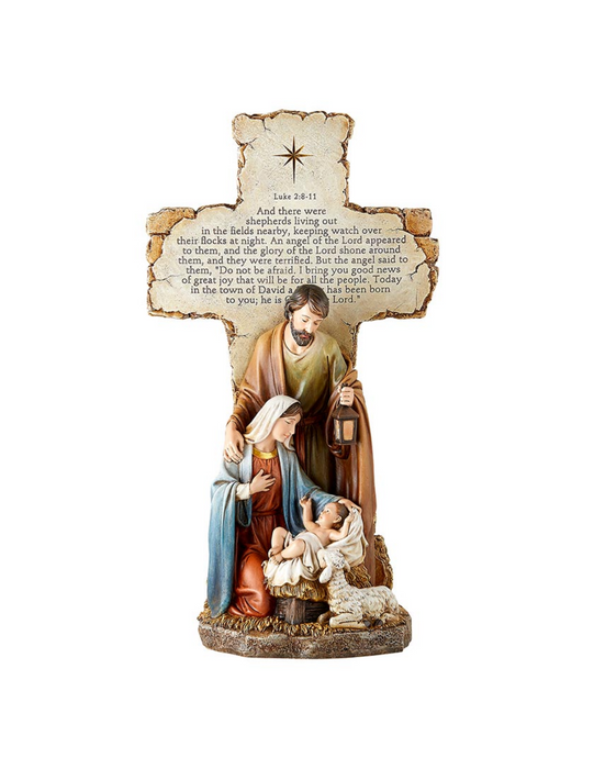 Holy Family Nativity Cross