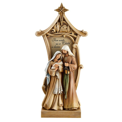 Holy Family with Star Statue