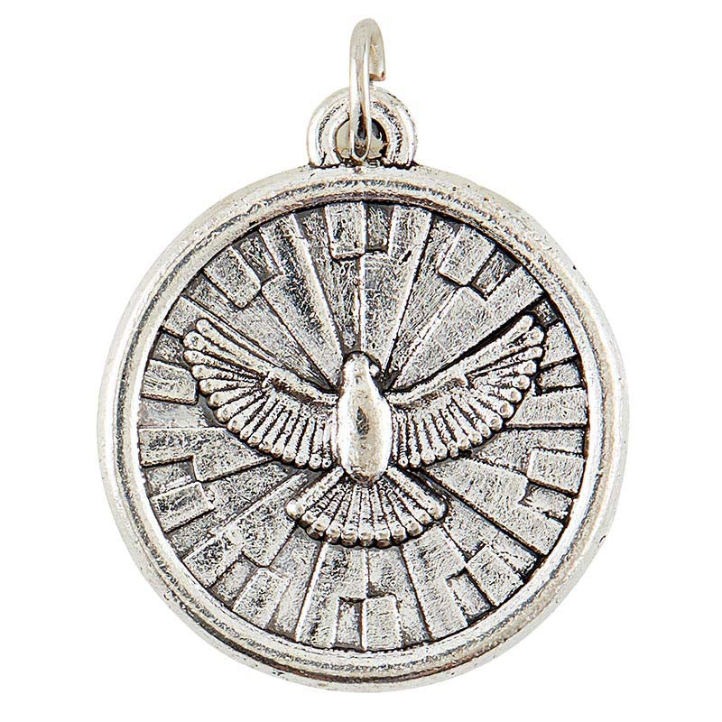 Holy Spirit Dove Confirmation Medal — Agapao Store