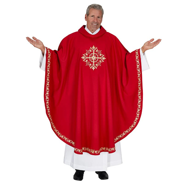 Holy Trinity Cross Chasuble Church Supply Church Apparels Chasuble liturgical vestment
