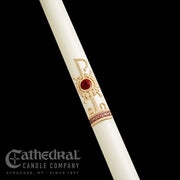 Holy Trinity® Paschal Candle - Cathedral Candle - Beeswax - 18 Sizes