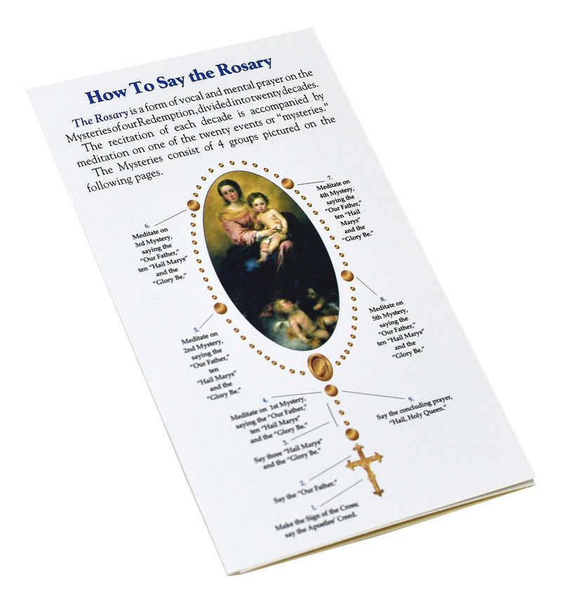 How To Say The Rosary Pamphlet - 24 Pieces Per Package