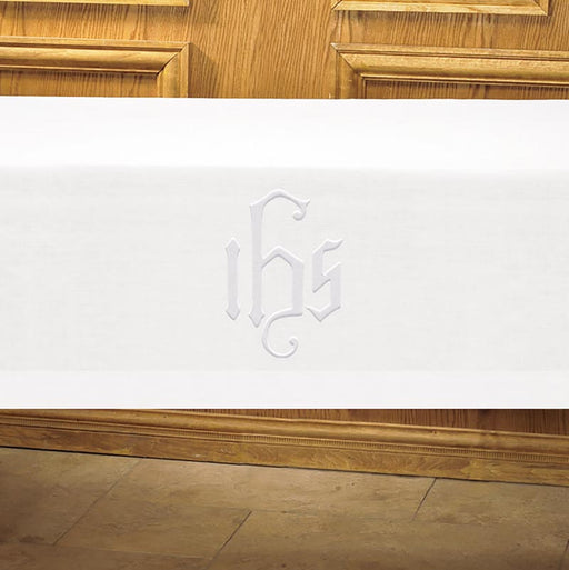IHS Linen Altar Frontal
