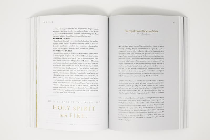 Biblia Word on Fire (Volumen 1): Los Evangelios - Libro de bolsillo por el obispo Robert Barron 