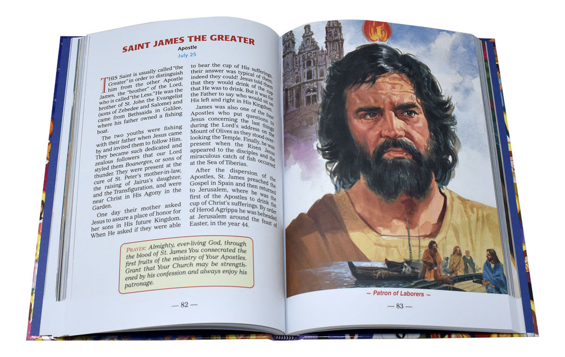 Illustrated Book Of Saints - Inspiring Lives In Word And Picture