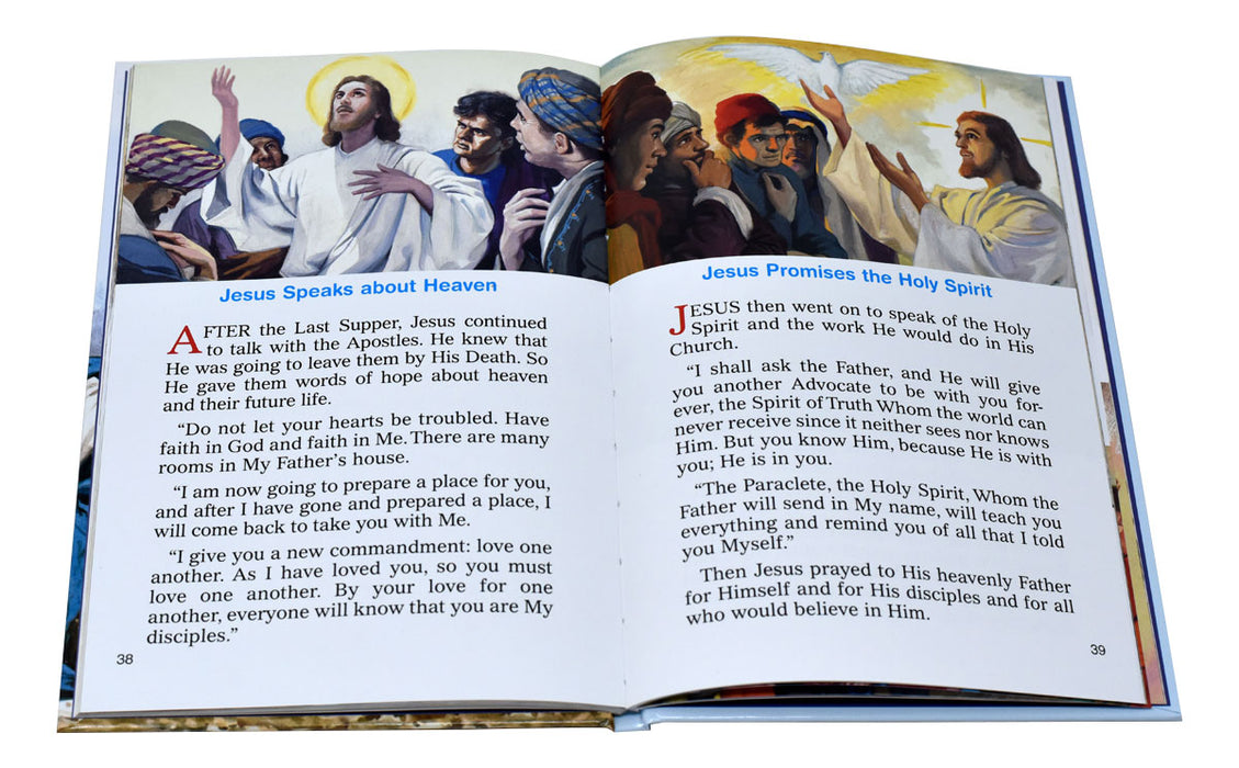 Illustrated Life Of Jesus - 4 Pieces Per Package