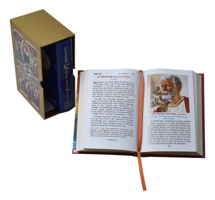 Illustrated Lives Of The Saints Boxed Set