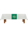Ivory Altar Frontal and Green IHS Overlay Cloth