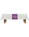 Ivory Altar Frontal and Purple IHS Overlay Cloth