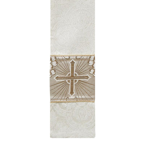 Ivory Semi-Gothic Chartres Chasuble