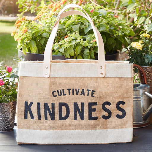 Market Tote Cultivate Kindness with 9" Drop Handle