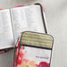 New Mercies Bible Cover with Ribbon Bookmark and Two Pen Holders