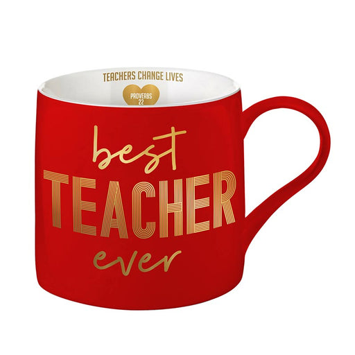 20 oz Mug - Best Teacher Ever 20 oz Best Teacher Ever Mug - 2 Pieces Per Package