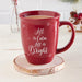 12 oz Ceramic Mug All Is Calm All Is Bright - 4 Pieces Per Package