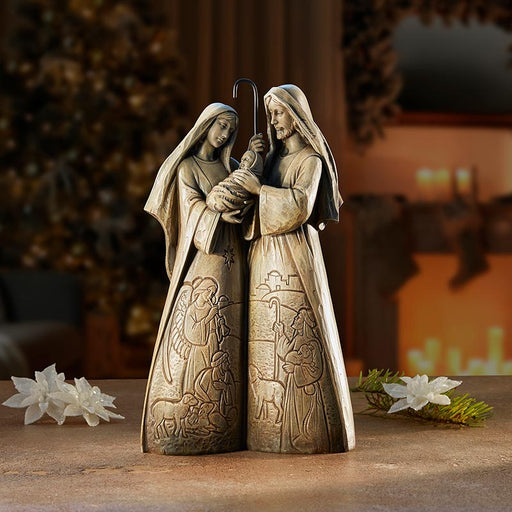12'' H Holy Family Bethlehem Nativity Statue