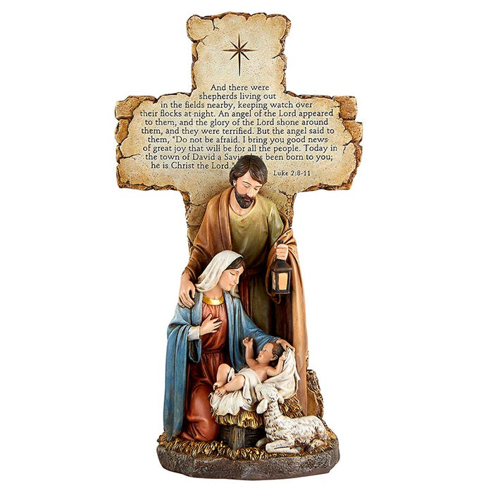 Holy Family Nativity Cross