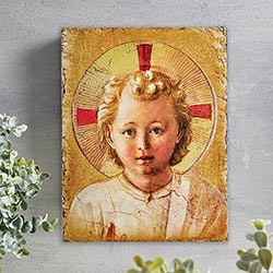 The Christ Child Tile Plaque Catholic Gifts Catholic Presents Gifts for all occasion Housewarming Present