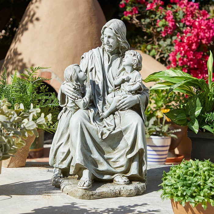 Jesus With Children Resin Statue Statue Statues Catholic Statues Catholic Imagery statues