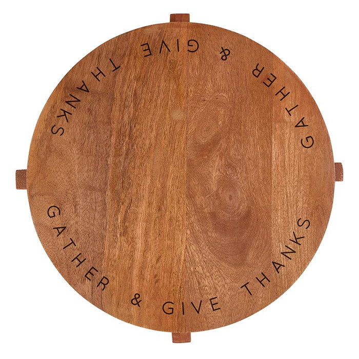 Mango Wood Charcuterie Board - Gather & Give Thanks
