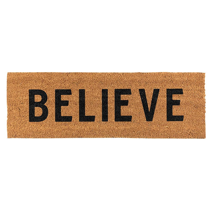 Inspirational Coir Doormats - Believe