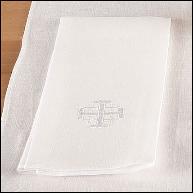 Jerusalem Cross Lavabo Towel - 4 Pieces Per Package