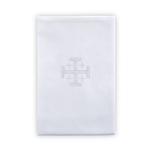 Jerusalem Cross Linen Lavabo Towel - 4 Pieces Per Package