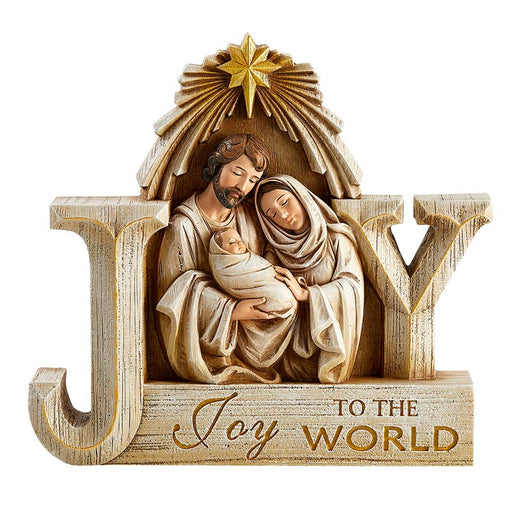 7 1/4" H Joy To The World Nativity Figurine