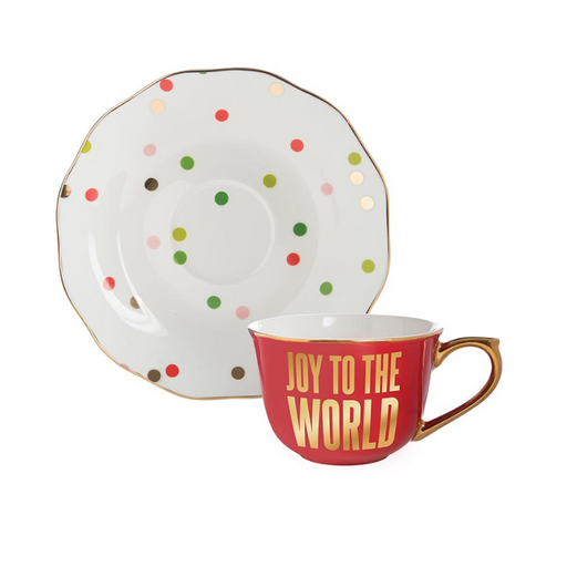 Joy to the World Teacup