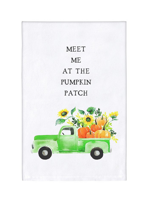 Pumpkin Patch Tea Towel - 2 pcs per package