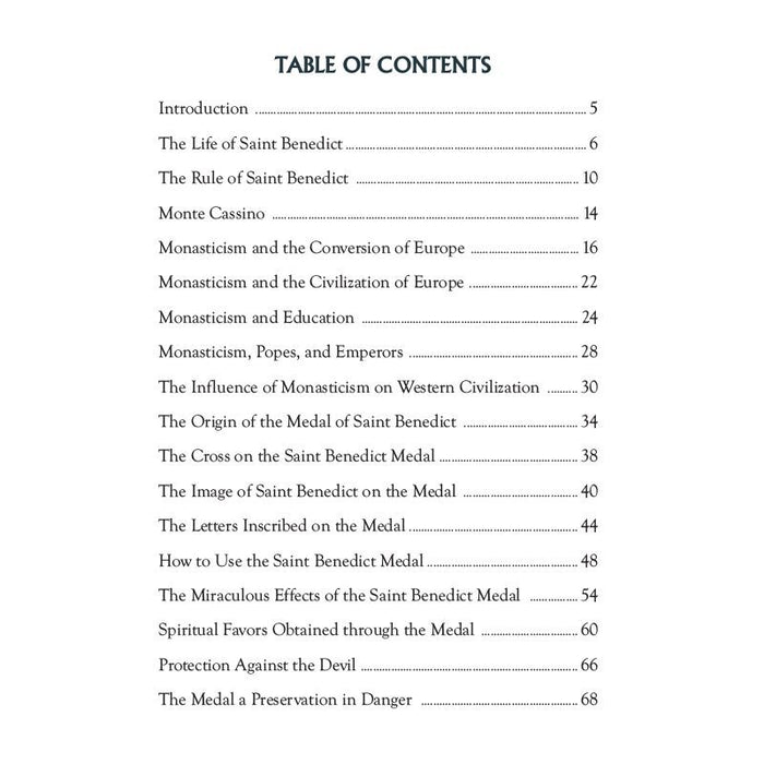 San Benito - Libro de Oraciones | 12 piezas. Por paquete