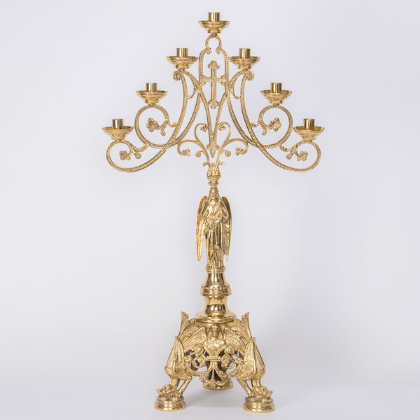 Large Angel Candelabra Large 7 Light Angel Candelabra