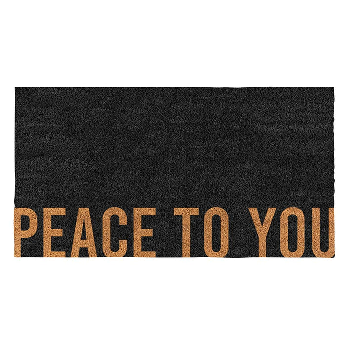 Large Coir Doormats - Peace To You