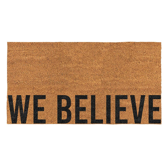 Large Coir Doormats - We Believe