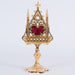 Large Gothic Reliquary Large Gold Plated Gothic Reliquary