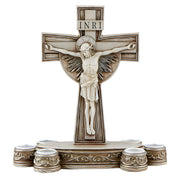 Lenten Crucifix Candle Holder