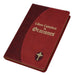 Libro Catolico De Oraciones - Burgundy - 2 Pieces Per Package