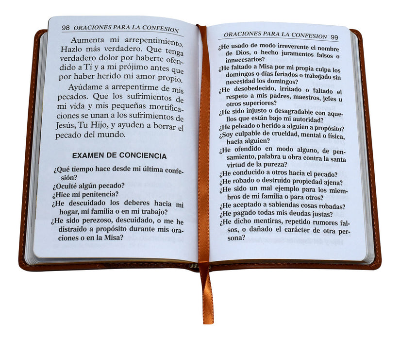 Libro Catolico De Oraciones - Brown - 2 Pieces Per Package