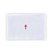 Linen Embroidered Cross Purificator - 12 Pieces Per Package