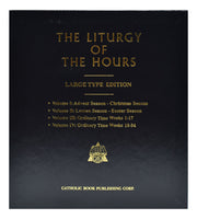 Liturgy Of The Hours (Set Of 4) Large Type Leather