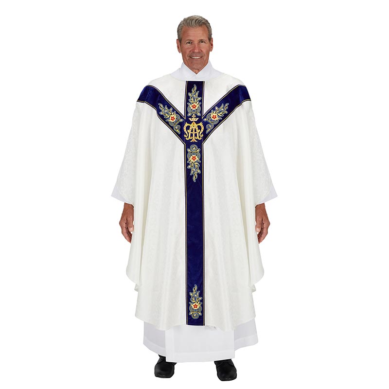 Marian Chasuble Church Supply Church Apparels