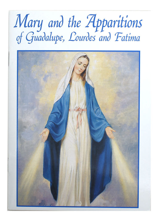 Mary And The Apparitions Of Guadalupe, Lourdes And Fatima - 12 Pieces Per Package