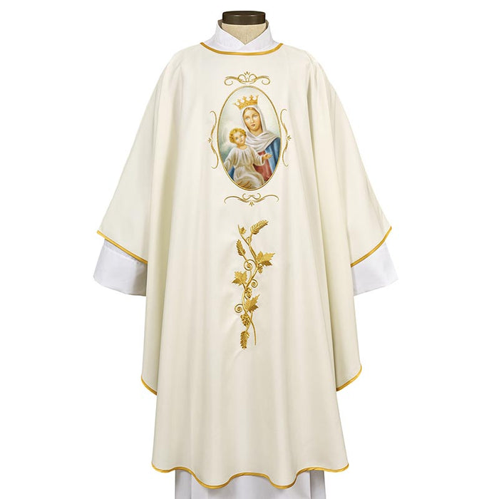 Mary Queen of Heaven Chasuble - Amalfi Collection