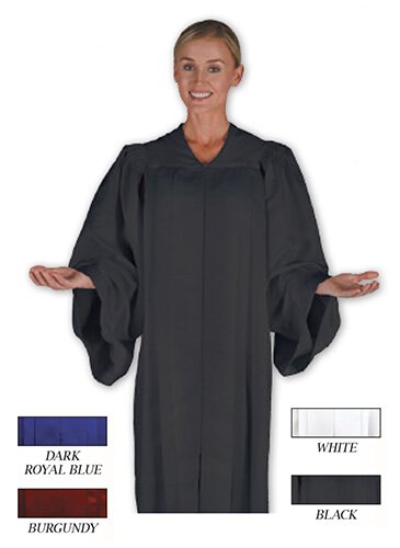 Gloria Matte Finish Classic Choir Gown